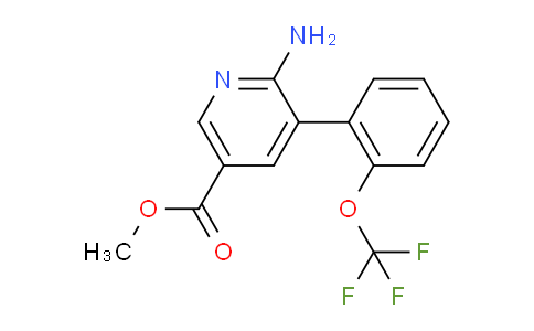 AM51790 | 1261503-72-3 | Methyl 6-amino-5-(2-(trifluoromethoxy)phenyl)nicotinate