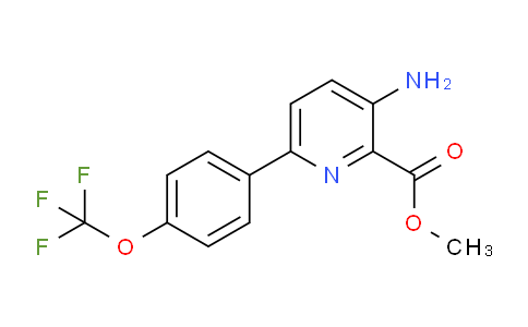 AM51795 | 1261797-80-1 | Methyl 3-amino-6-(4-(trifluoromethoxy)phenyl)picolinate