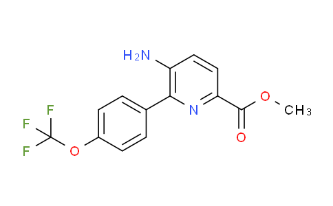 AM51798 | 1261884-14-3 | Methyl 5-amino-6-(4-(trifluoromethoxy)phenyl)picolinate