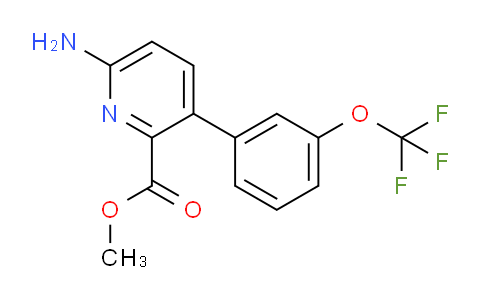 AM51800 | 1261865-57-9 | Methyl 6-amino-3-(3-(trifluoromethoxy)phenyl)picolinate