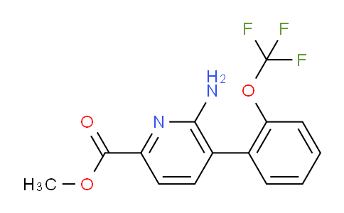 AM51802 | 1261742-27-1 | Methyl 6-amino-5-(2-(trifluoromethoxy)phenyl)picolinate