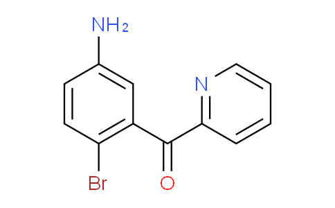 2-(5-Amino-2-bromobenzoyl)pyridine