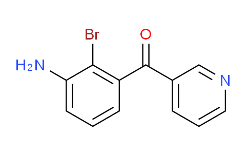 3-(3-Amino-2-bromobenzoyl)pyridine