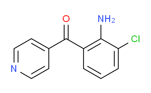 4-(2-Amino-3-chlorobenzoyl)pyridine