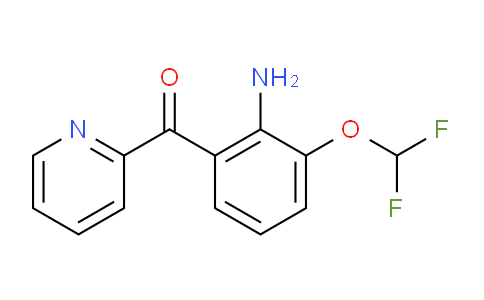 AM51866 | 1261805-25-7 | 2-(2-Amino-3-(difluoromethoxy)benzoyl)pyridine