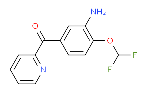 AM51871 | 1261800-46-7 | 2-(3-Amino-4-(difluoromethoxy)benzoyl)pyridine