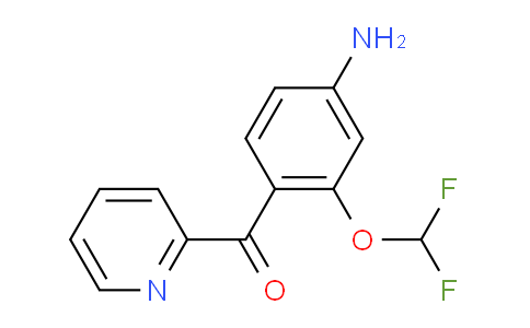 2-(4-Amino-2-(difluoromethoxy)benzoyl)pyridine