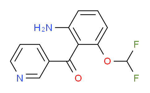 3-(2-Amino-6-(difluoromethoxy)benzoyl)pyridine
