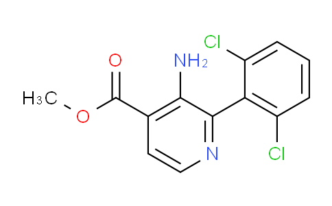 AM51884 | 1361654-47-8 | Methyl 3-amino-2-(2,6-dichlorophenyl)isonicotinate