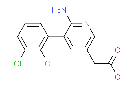 AM51895 | 1361710-56-6 | 2-Amino-3-(2,3-dichlorophenyl)pyridine-5-acetic acid