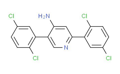 4-Amino-2,5-bis(2,5-dichlorophenyl)pyridine