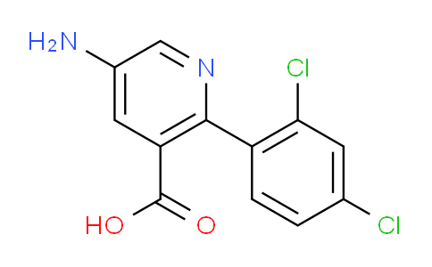 AM51955 | 1361681-55-1 | 5-Amino-2-(2,4-dichlorophenyl)nicotinic acid