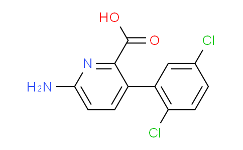 AM51957 | 1261999-75-0 | 6-Amino-3-(2,5-dichlorophenyl)picolinic acid