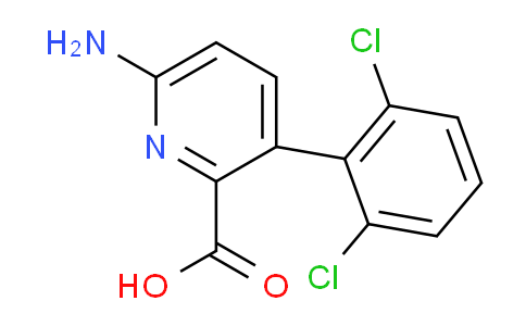AM52092 | 1361674-35-2 | 6-Amino-3-(2,6-dichlorophenyl)picolinic acid