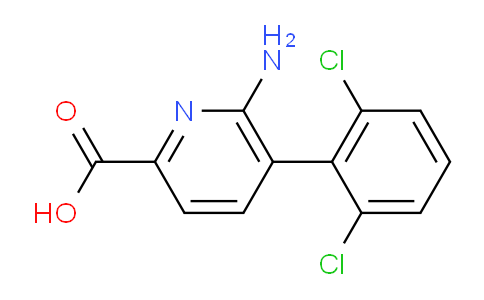 AM52097 | 1361692-42-3 | 6-Amino-5-(2,6-dichlorophenyl)picolinic acid