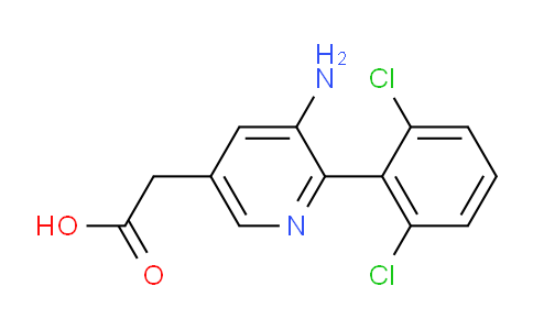 AM52103 | 1361564-75-1 | 3-Amino-2-(2,6-dichlorophenyl)pyridine-5-acetic acid
