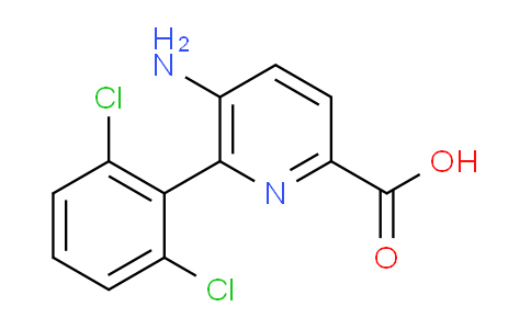 5-Amino-6-(2,6-dichlorophenyl)picolinic acid