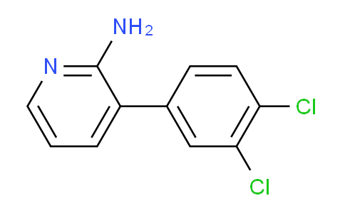 2-Amino-3-(3,4-dichlorophenyl)pyridine