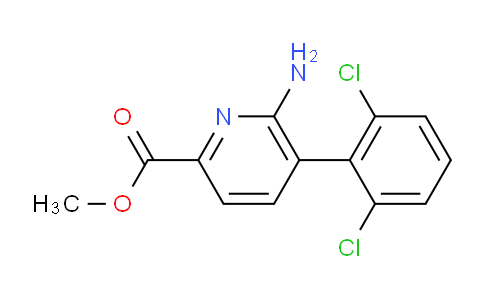 AM52115 | 1361468-95-2 | Methyl 6-amino-5-(2,6-dichlorophenyl)picolinate