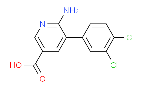 AM52121 | 1361471-91-1 | 6-Amino-5-(3,4-dichlorophenyl)nicotinic acid