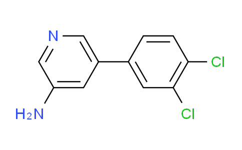 3-Amino-5-(3,4-dichlorophenyl)pyridine