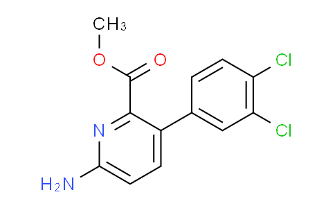 Methyl 6-amino-3-(3,4-dichlorophenyl)picolinate