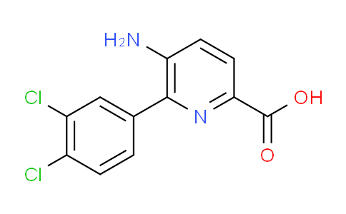 AM52168 | 1361706-77-5 | 5-Amino-6-(3,4-dichlorophenyl)picolinic acid
