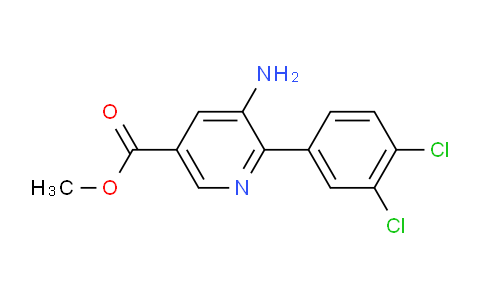 AM52177 | 1361873-08-6 | Methyl 5-amino-6-(3,4-dichlorophenyl)nicotinate