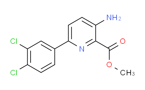 AM52179 | 1361759-67-2 | Methyl 3-amino-6-(3,4-dichlorophenyl)picolinate
