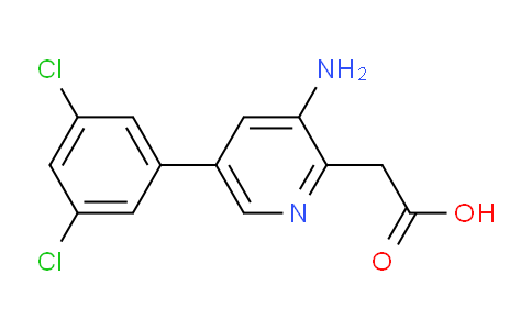 AM52196 | 1361760-97-5 | 3-Amino-5-(3,5-dichlorophenyl)pyridine-2-acetic acid