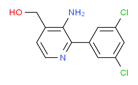 3-Amino-2-(3,5-dichlorophenyl)pyridine-4-methanol