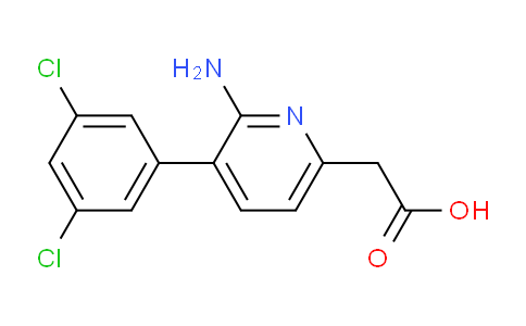 AM52219 | 1361793-68-1 | 2-Amino-3-(3,5-dichlorophenyl)pyridine-6-acetic acid