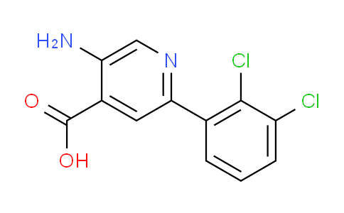 5-Amino-2-(2,3-dichlorophenyl)isonicotinic acid