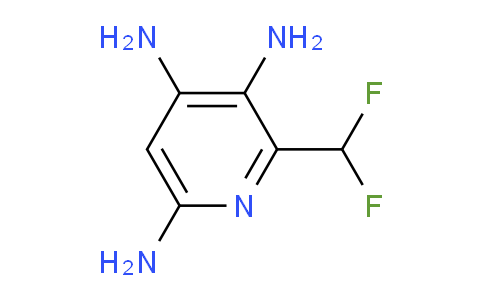 2-(Difluoromethyl)-3,4,6-triaminopyridine