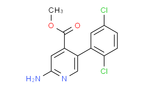 Methyl 2-amino-5-(2,5-dichlorophenyl)isonicotinate