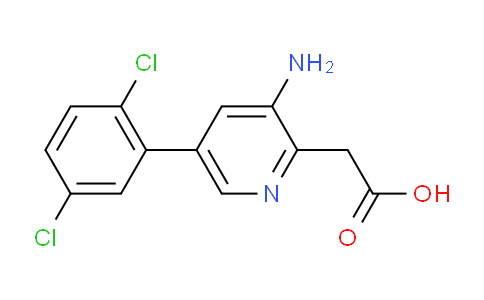 AM52244 | 1361766-81-5 | 3-Amino-5-(2,5-dichlorophenyl)pyridine-2-acetic acid