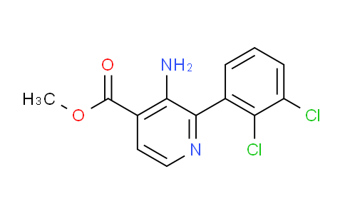 AM52249 | 1361689-46-4 | Methyl 3-amino-2-(2,3-dichlorophenyl)isonicotinate