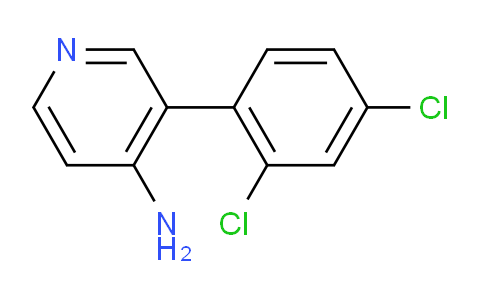 4-Amino-3-(2,4-dichlorophenyl)pyridine