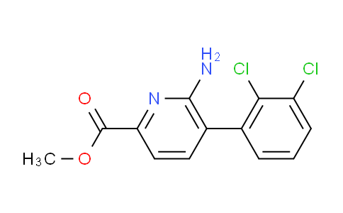 AM52270 | 1361872-55-0 | Methyl 6-amino-5-(2,3-dichlorophenyl)picolinate