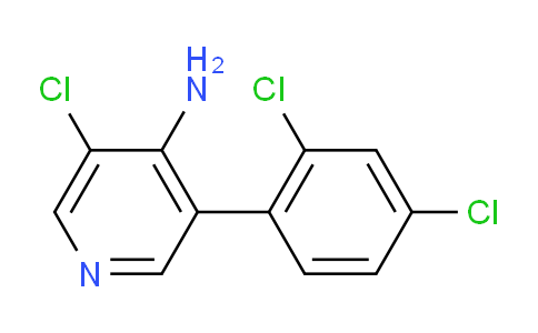 AM52280 | 1361834-93-6 | 4-Amino-5-chloro-3-(2,4-dichlorophenyl)pyridine