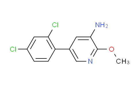 AM52288 | 1361826-88-1 | 3-Amino-5-(2,4-dichlorophenyl)-2-methoxypyridine