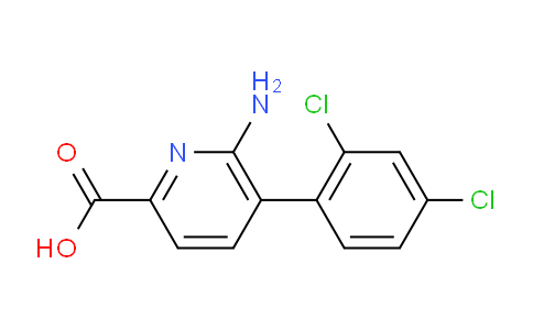 6-Amino-5-(2,4-dichlorophenyl)picolinic acid