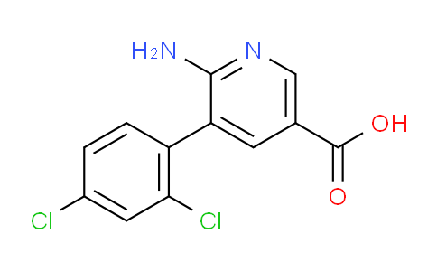 AM52305 | 1361909-98-9 | 6-Amino-5-(2,4-dichlorophenyl)nicotinic acid