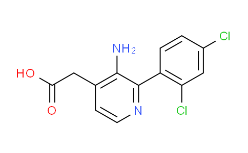 AM52306 | 1361823-24-6 | 3-Amino-2-(2,4-dichlorophenyl)pyridine-4-acetic acid
