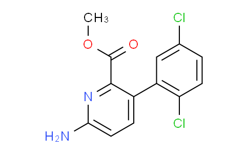 AM52319 | 1361859-90-6 | Methyl 6-amino-3-(2,5-dichlorophenyl)picolinate