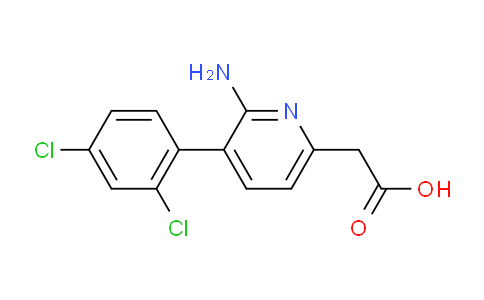 AM52324 | 1361772-01-1 | 2-Amino-3-(2,4-dichlorophenyl)pyridine-6-acetic acid