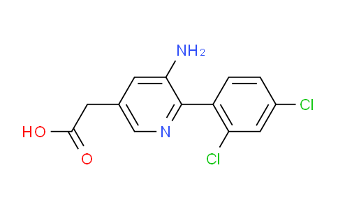 AM52325 | 1361864-16-5 | 3-Amino-2-(2,4-dichlorophenyl)pyridine-5-acetic acid