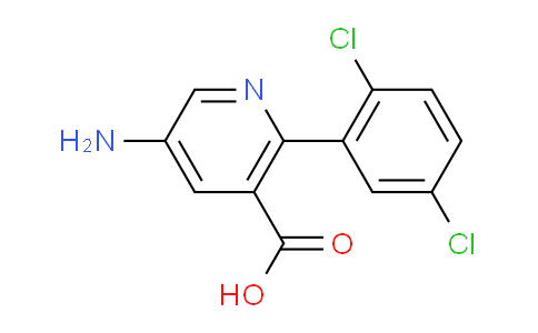 AM52333 | 1361864-89-2 | 5-Amino-2-(2,5-dichlorophenyl)nicotinic acid