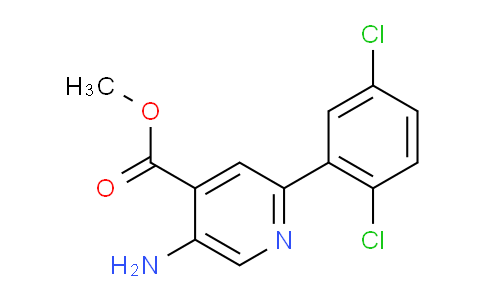AM52348 | 1361734-50-0 | Methyl 5-amino-2-(2,5-dichlorophenyl)isonicotinate