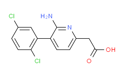 AM52350 | 1361825-35-5 | 2-Amino-3-(2,5-dichlorophenyl)pyridine-6-acetic acid